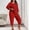 Red, variant on Vetsdori Plus Size Pajamas for Women Soft Sets Nightwear , Winter Sleepwear Womens Loungewear