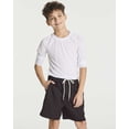 thumbnail image 2 of Real Essentials 3 Pack: Boys' 2 in 1 Swim Trunks with Compression Boxer Liner Stretch Beach Board Shorts Quick Dry (Age 4-18), 2 of 5