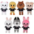 thumbnail image 3 of Muñeco de peluche Stray Kids Skzoo Stray Kids de 21 cm, conejo blanco, 3 of 6