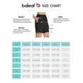 thumbnail image 3 of BALEAF Women's 7" Running Shorts Quick Dry Athletic Long Workout Shorts Unlined Black S, 3 of 8