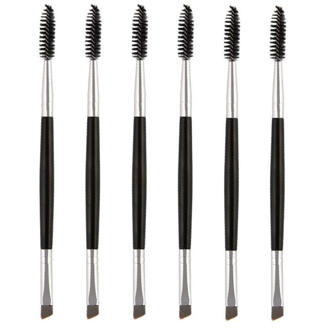 6 uds cepillo para cejas cepillos Spoolie cepillo para pestañas cepillo para cejas