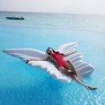 thumbnail image 2 of Water Floating Bed Cartoon Wing Inflatable Lounge Mattress for Adult/Kids, 2 of 5