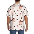 thumbnail image 3 of Gukieu Milk Tea Print Men's Short-sleeved Shirts, Button-down Pocket Shirts, T-shirts, Beach Vacation Travel Summer Clothing-X-Large, 3 of 5