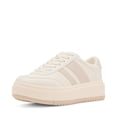 thumbnail image 1 of Zapatillas de mujer Madden Girl Navida con cordones gris y blanco talla 10, 1 of 2