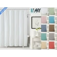thumbnail image 2 of Heavy Duty Peva Plastic Shower Curtain Liners W/ Magnets - Assorted Colors, 2 of 13