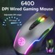 thumbnail image 4 of USB Wired Gaming Mouse 7-Buttons PC 6-Gears Computer Laptop Game Mice Supplies Reemplazo del hogar para Windows XP / 7/8/10 Negro Inevent EL005523-01, 4 of 7