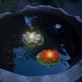 thumbnail image 2 of 6pcs Floating Pool Lights LED Lotus Lamp Wishing Lamps Pond Landscape Light, 2 of 8
