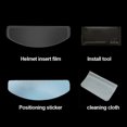 thumbnail image 1 of Accessories Helmet Insert Film Fog Motorcycle Universal Patch Ultra Clear, 1 of 9