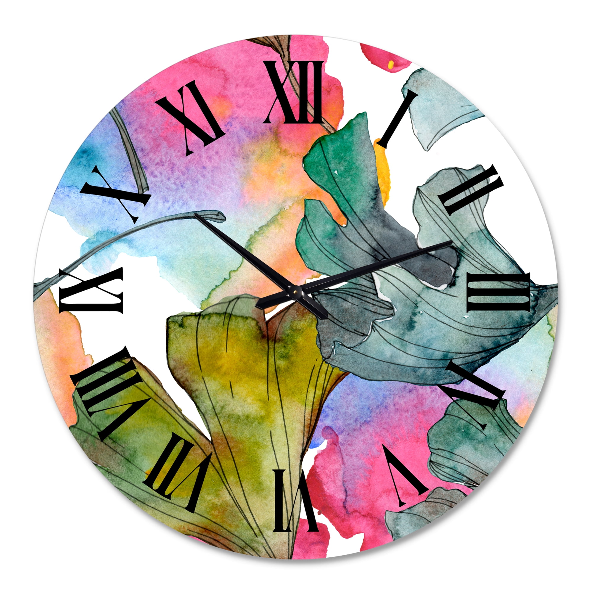 Designart 1 in Quartz Traditional Wall Clock