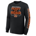 thumbnail image 4 of Men's Fanatics Black Cincinnati Bengals Hometown Sweep Legacy Long Sleeve T-Shirt, 4 of 5