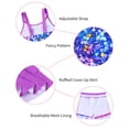 thumbnail image 6 of Lanbubble Girls Tankini Swimsuit Two Piece Bathing Suits Summer Beach Swimwear with Skirt Shorts Sequins 7-12Y, 6 of 9