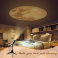 thumbnail image 4 of Never Fade Moon Slide Moon Lamp Projector, 360 Degree Rotation Brightness Adjustable Warm Yellow Light, Decorative Mural for Romantic Atmosphere, USB Powered Ideal Gift, 4 of 5