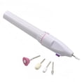 thumbnail image 5 of opvise 5 Bits Electric Nail File Drill Kit Tips Manicure Toenail Pedicure Salon Pen Shape Set, 5 of 7