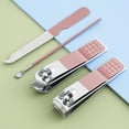 thumbnail image 5 of Giunmcul up to 65% Off Nail Scissors Nail Clippers Set Flat Nail Clippers Off-Angle Nail Clippers Adult Home Nail Clippers Ear Spoon, 5 of 5