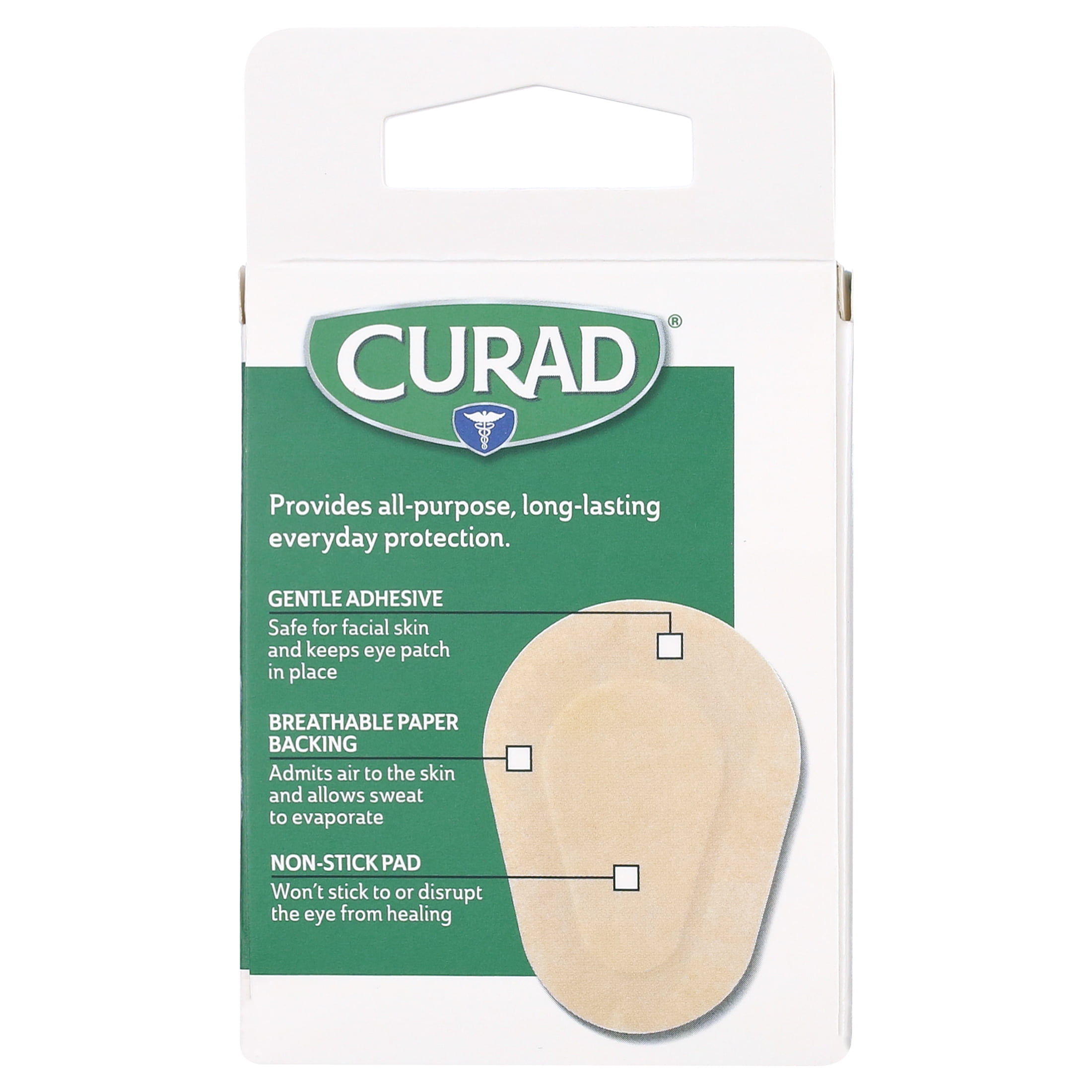 Curad Medline Industries Eye Patch, 20 ea