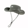 thumbnail image 1 of Sombreros para hombre y mujer, estilo único, color sólido, sombrero de pescador, sombrero de playa, sombrero de poliéster para mujer., 1 of 5