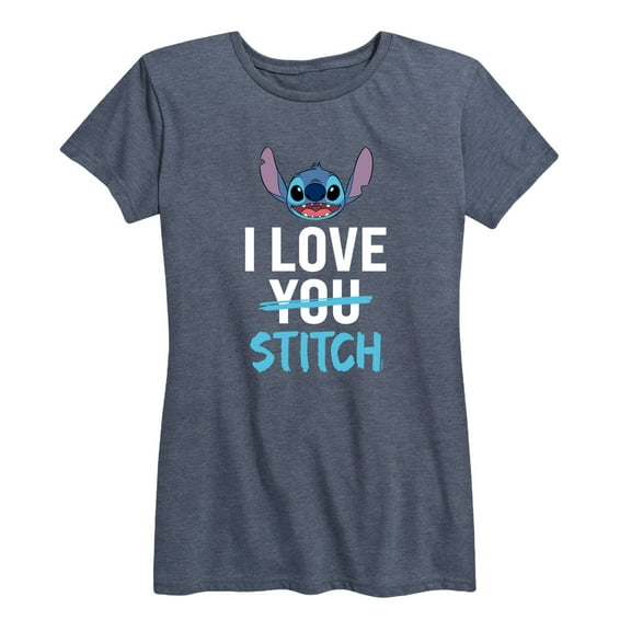 Lilo & Stitch - I Love Stitch - Women's Short Sleeve Graphic T-Shirt