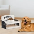 thumbnail image 3 of BotaniNest Bol Surélevé pour Chats d'Intérieur Plateforme Support Hauteur Réglable, 3 of 4