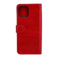 thumbnail image 3 of Funda de cuero de cuerpo completo a prueba de golpes para iPhone 12Pro Max con ranura para tarjetas, color rojo, 3 of 14