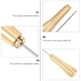 thumbnail image 2 of Sewing Awl Kit Sewing Awls Steel 2Set For Shoe Repair 5.1x0.9x0.9in, 2 of 8