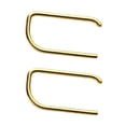 thumbnail image 1 of Aretes Hugo Mini Barra Dorado, 1 of 10