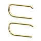 thumbnail image 2 of 2xTrendy Mini Bar Stud Pendientes Tira Completa Grapas Grapas Studs Para Mujeres Hombres Aureate 2 piezas, 2 of 10