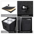 thumbnail image 2 of REAHOME 4 Drawer Vertical Storage Organizer Narrow Dresser, Black Grey, 2 of 7