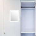 thumbnail image 2 of KAKOWELY small locker mirror 2pcs Magnetic Locker Mirror Small Mirror for School Locker Bathroom Office Rectangular Mirror with Magnetic Backing Decorative Mirror for Attaching on Metal Surface, 2 of 5