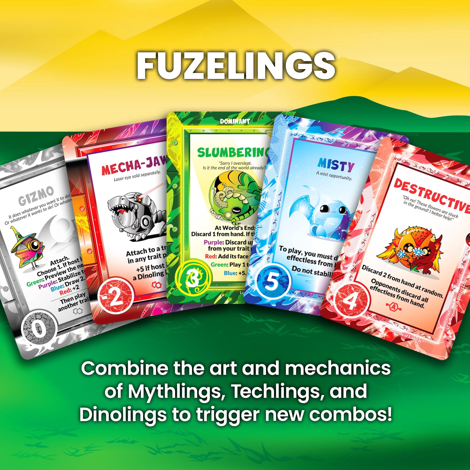 Doomlings Card Game: Legends of Enderas Variety Expansion