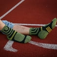 thumbnail image 5 of Athletic Socks, Cushioned Running Socks Performance Breathable Crew Socks Wicking Outdoor Sports Socks for Men, 5 of 5