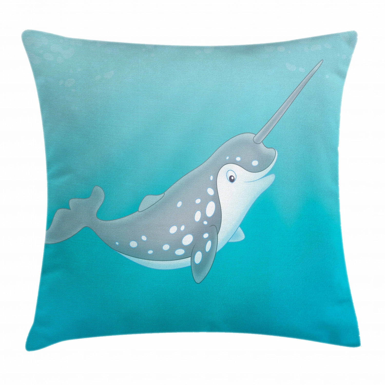 Cartoon Narwhal Whale Cushion Cover, Decorative Zambia Ubuy