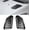 Carbon Fiber, variant on Vents, 2 count Air Vents for Scoop, Bonnet Vent Air Trim Cover ()