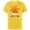 Yellow, variant on Disney and Pixar’s Inside Out 2 Anxiety Big Face Costume- Short Sleeve Cotton T-Shirt for Adults - Customized-Black