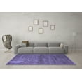thumbnail image 3 of Ahgly Company Machine Washable Indoor Rectangle Abstract Blue Modern Area Rugs, 7' x 9', 3 of 4