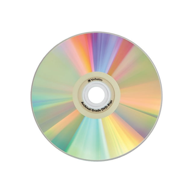 Verbatim UltraLife 8x DVD-R Gold Archival Grade Media 4.7GB 120mm Standard 95355- Pack of 50