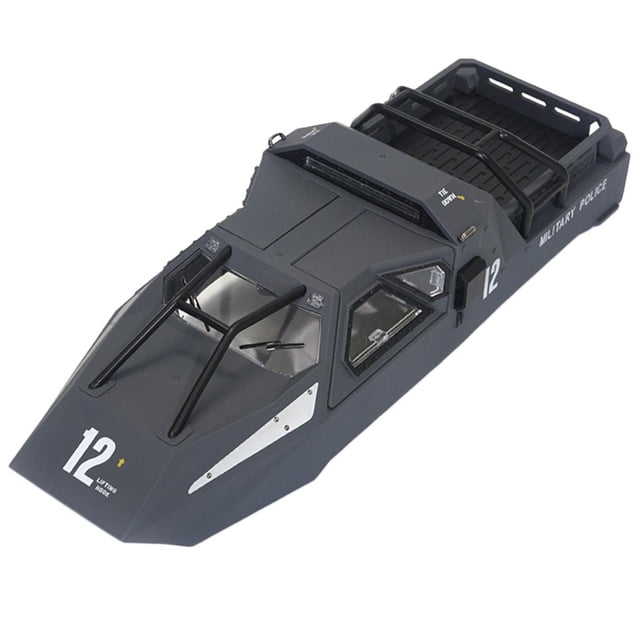 de para 1/12 1203 Repuestos de DIY Zulema Piezas de la carcasa del coche tanque RC