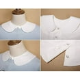 thumbnail image 4 of Camicover  Girls Peter Pan Detachable Fake Collar Half Blouse Dickey Doll Collar, 4 of 4