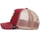 thumbnail image 4 of Gorras de béisbol con bordado de letras para hombre y mujer, sombreros de malla, Snapback, Hip Hop, informal, para exteriores, Primavera, 4 of 4