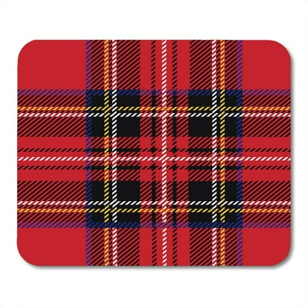 Royal Stewart Kilt - KDAGR Red Plaid Royal Stewart Tartan Pattern British Kilt Scottish Folk Mousepad Mouse Pad Mouse Mat 9x10 inch