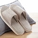 thumbnail image 2 of 5 zapatillas de casa para mujer y hombre, zapatos para parejas, zapatillas de lino para el hogar, zapatos planos para interiores, sandalias, zapatillas para invitados, 2 of 4