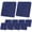 Blue, variant on 10 Pcs Stretch Patio Cushion Covers Outdoor Cushion Covers,for Outdoor Couch Cushion Covers Replacement,Outdoor Sofa Covers Patio Slipcovers Couch Cover,Washable Furniture Cover