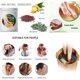 thumbnail image 3 of 50pcs Lymphatic Drainage Ginger Foot Soak, Leg Slimming Foot Bath, Wormwood Foot Bath, Ginger Foot Bath Bag, Foot Reflexology Spa Relax Massage, 3 of 5