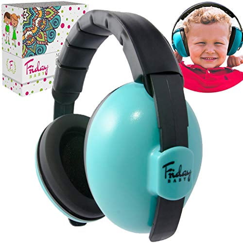 Baby Headphones Noise Reduction for Concerts Fireworks Fridaybaby Baby Ear Protection - Comfortable and Adjustable Baby Ear Muffs Noise Protection for Infants & Newborns Pink Matte 0-2+ Years 