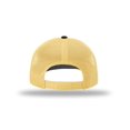 thumbnail image 4 of Richardson 112 Trucker OSFA Baseball Hat Ball Cap, Black/Vegas Gold, 4 of 4