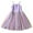 Purple, variant on Infant Toddler Girls Rainbow Dress Sleeveless Tulle Princess Dresses Baby Summer Sling Tutu Sundress Little Gown for 6 Months to 5 Years Old