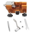 thumbnail image 1 of Chain Sharpener Portable Hand Crank Chain Sharpener Set for Chainsaw Chain Sharpening Fast Accurate Guided Grinding System Wide Compatibility Aluminum Alloy Construction Outdoor , Chain Grinder *1, 1 of 7