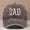 Coffee, variant on HNMKIU Embroidered Baseball Cap for Father's Day Featuring Classic DAD Design on Adjustable Style Hat White,One Size