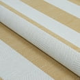 thumbnail image 5 of Couristan Afuera Yacht Club 3'11" x 5'7" Butterscotch and Ivory Stripe Outdoor Rectangle Rug, 5 of 10