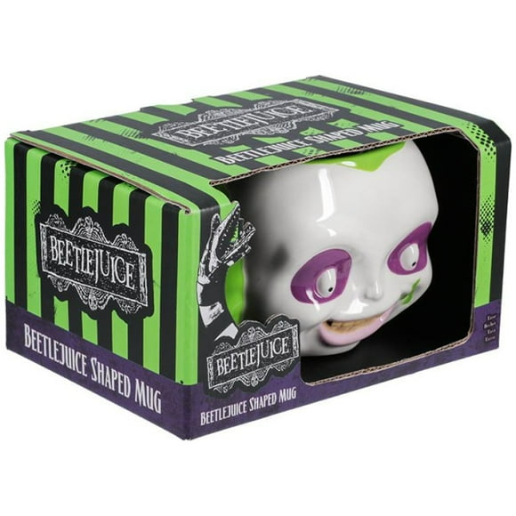 Tasse en Céramique en Forme de Beetlejuice 20 oz