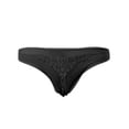 thumbnail image 4 of Women Transparent Pearl Massage Crotch Thong, 4 of 4